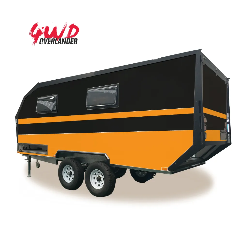 Transformer Custom 5th Wheel Small Campers RV Toy Hauler Travel Trailer