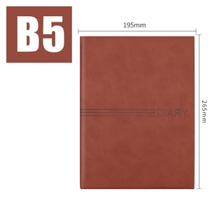 Le <span class=keywords><strong>aziende</strong></span> di stampa del diario con copertina rigida in pelle Vintage B5 ispessiscono il logo personalizzato del Notebook - Product Image 6