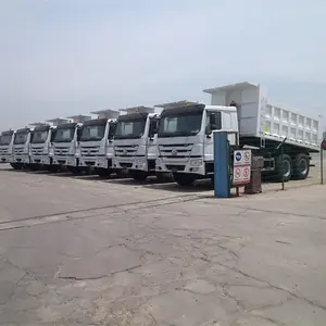 30 ton-35 ton Kum damperli kamyonlar 6x4 HOWO kamyon satılık Gana