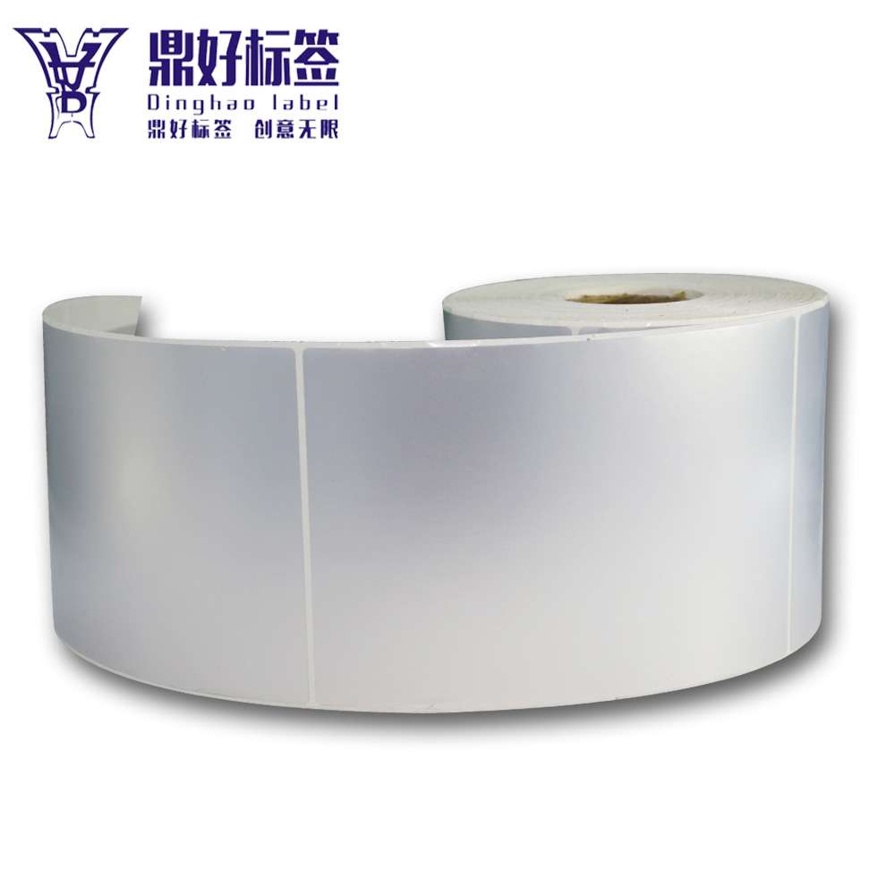 Лазерная серебро винил самоклеющиеся печати наклейки этикетки бумаги