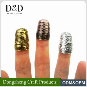 Hot Selling Professional Protect Fingers Classical <strong>Pattern</strong> Hard Metal Sewing <strong>Thimble</strong> - Product Image 6