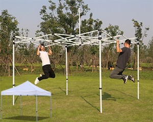 Tienda de campaña para exteriores, cobertizo de jardín, 3m x 3m, color negro - Product Image 5