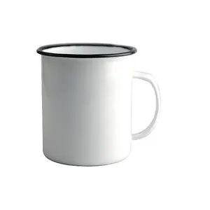 Oempromo Customized logo Blank Enamel Drinking <strong>Camping</strong> <strong>Cup</strong> - Product Image 1
