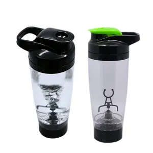 20Oz 600Ml Groothandel Bpa-vrij Draagbare Eiwit Poeder Elektrische Shaker Fles Mixer Met Batterij