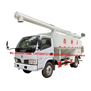 Xe Tải Vận Chuyển Thức Ăn Chăn Nuôi Cỡ Lớn Nhỏ Để Bán/3ton 6m3 Xe Tải Giao Hàng Thức Ăn Chăn Nuôi Số Lượng Lớn Cho Trang Trại