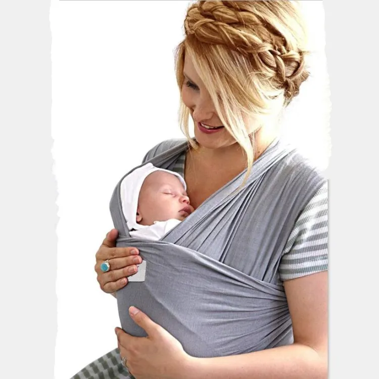 Amazon hot sale baby sling wrap ergonomic lightweight breathable carrier sling baby wrap