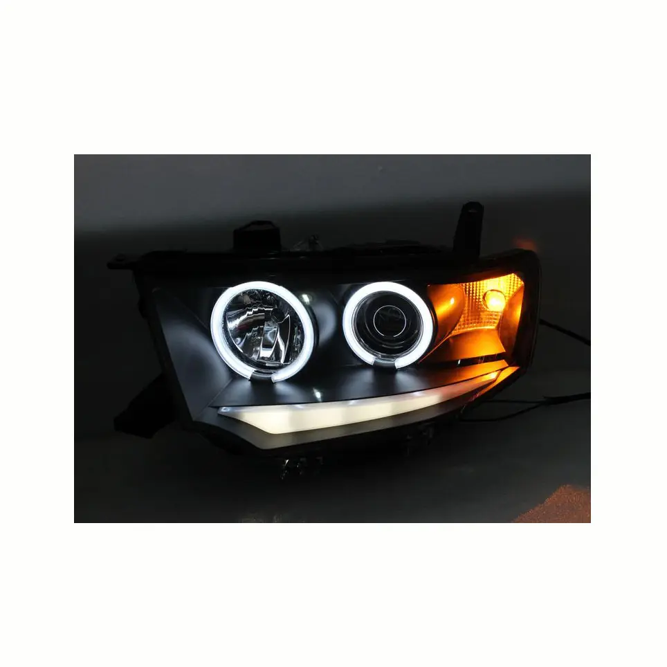 Yeux D'ange CCFL Lampe Frontale Pour Mitsubishi Pajero Sport 2009-2014 année