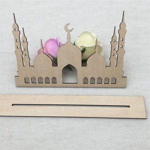 Modelo de madera cortado con láser para decoración de oración <span class=keywords><strong>Islámica</strong></span> - Product Image 4
