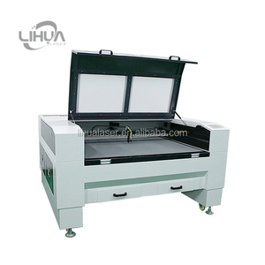 Dongguan Lihua láser HG1280 3D barato 3D gran buen rendimiento suave lámina de plástico máquina de grabado láser de artesanía - Product Image 3