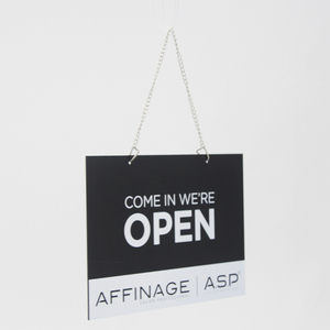 Metalen Hangende Deur Acryl Open/Dicht Teken Acryl Hotel Deur Teken - Product Image 4