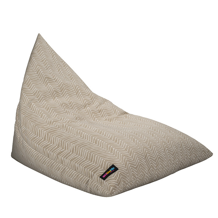 Mode toile triangle canapé pouf chaise avec canapé inclinable