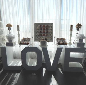 Tùy Chỉnh Chất Lượng Cao Durable Phổ Biến Trang Trí Tình Yêu Thư Đám Cưới Bảng - Product Image 5