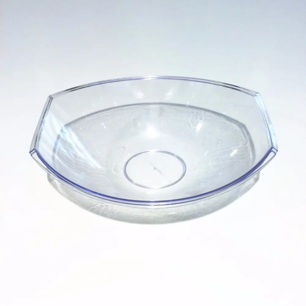 투명한 명확한 플라스틱 샐러드 그릇