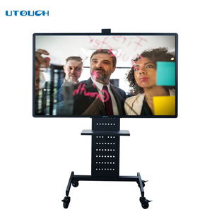 50-85 pulgadas 4 <span class=keywords><strong>K</strong></span> pantalla táctil todo en una PC de montaje en pared E interactiva smart board blanco para la educación/negocio - Product Image 1