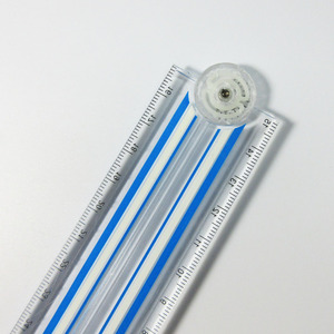 Transparent papeterie 15 cm en plastique pliable règle - Product Image 6