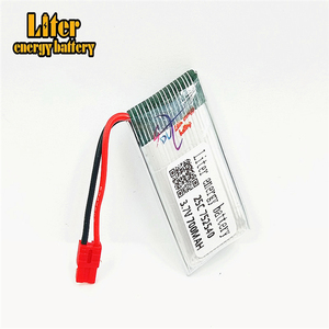 3.7 V 700 mah <span class=keywords><strong>752540</strong></span> 25c <span class=keywords><strong>Lipo</strong></span> Pil Syma <span class=keywords><strong>X5HC</strong></span> X5HW rc dört pervaneli helikopter Yedek Parça 3.7 V 700 mAh Pil RC Kamera Drone Aksesuarları - Product Image 3