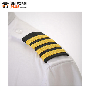 Bacheche da spalla del capitano marino della compagnia aerea personalizzate con spalline da ricamo - Product Image 1
