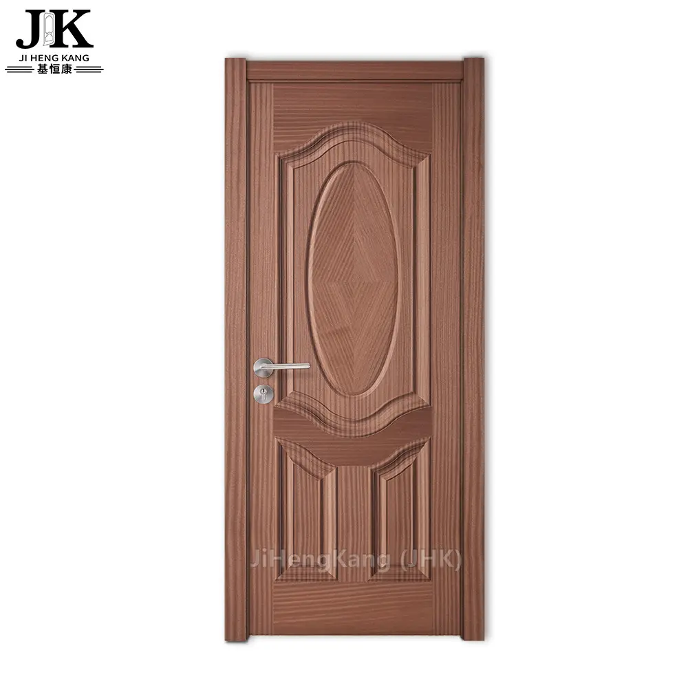 JHK Gỗ Veneer Cửa Thiết Kế Mới Nhất Của Veneer Đúc Cửa Gỗ Nhà Chính Thiết Kế Cửa