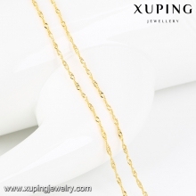 43261 xuping <strong>Costume</strong> <strong>Jewelry</strong> <strong>Gold</strong> Necklace Chain <strong>Jewelries</strong> - Product Image 6