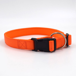 Fábrica al por mayor pequeño logotipo personalizado simple vegano impresión impreso a granel <span class=keywords><strong>Nylon</strong></span> para mascotas Collar de perro - Product Image 3