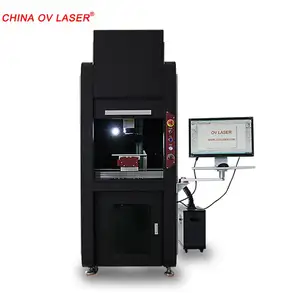 Máquina de marcado láser de fibra enclose cnc, 50w, para joyería, cadena de oro - Product Image 1