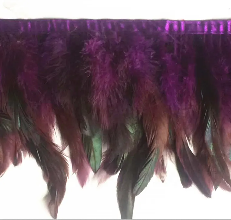 Fringe Wholesale Rooster Feathers Fringe For Sale