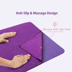Personalizzato Super assorbente inodore antiscivolo riciclato antiscivolo Pilates Hot <span class=keywords><strong>Yoga</strong></span> Mat asciugamano puntini in silicone - Product Image 3