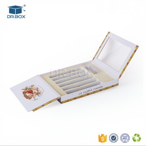 Scatola di sigari rigida vuota del contenitore di sigaretta del cartone del commestibile magnetico su ordinazione - Product Image 6