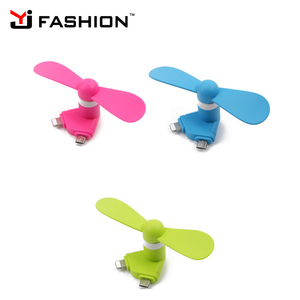 Colorido móvil portátil ventilador 2 en 1 mini ventilador USB para Android y IOS - Product Image 5