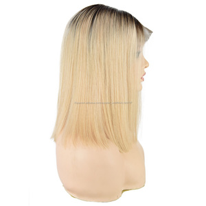 Grande en stock se envían <span class=keywords><strong>el</strong></span> mismo día en #1b/#613 color peluca delantera de encaje de cabello bob peluca para mujeres - Product Image 4