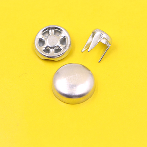 Cap tùy chỉnh vải hàng đầu bao phủ bông bóng chày 13mm Mũ Mũ nút trống - Product Image 2