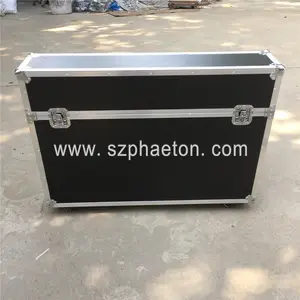 Made in China custom size logo record tool box plywood flight case for marquee letters