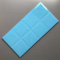 STARTRADE כחול מלוטש אמבטיה קרמיקה קיר אריח 30x60 אריחי