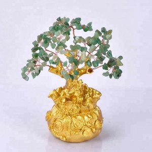 Folk Crafts <strong>Tree</strong> Centerpieces Handmade Christmas Decoration <strong>Crystal</strong> Lucky <strong>Crystal</strong> for Wedding Decor Feng Shui Home Decoration - Product Image 3