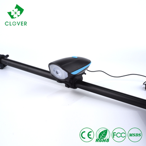 ไฟจักรยาน LED แบบชาร์จไฟได้ผ่าน USB กันน้ำระดับ IP44 พร้อมแตรไฟฟ้า ติดตั้งบนแฮนด์จักรยาน วัสดุ ABS ปลอดภัยเป็นสิ่งสำคัญ - Product Image 3