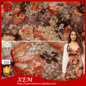 Vestidos de <span class=keywords><strong>las</strong></span> mujeres del cordón de la tela de cinta jacquard estilo 100% algodón suizo de la gasa tela de encaje francés - Product Image 6