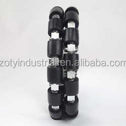 Roda <span class=keywords><strong>omni</strong></span> de alumínio duplo de 6 polegadas, carga alta, 152mm, - Product Image 3