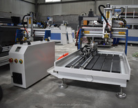 Coupe en aluminium petit routeur cnc 6090 avec 1.5kw 2.2kw broche de refroidissement de l'eau