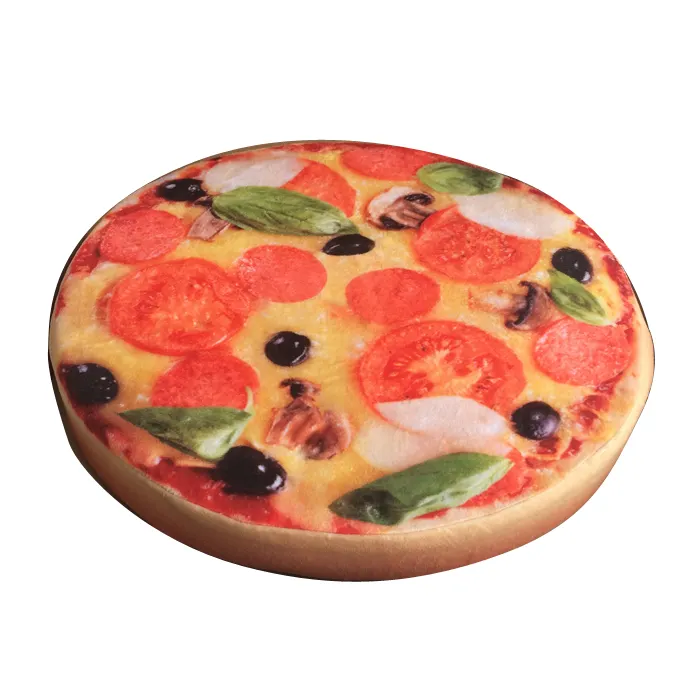 pizza-like cushion seat back cushion lifelike factory wholesale