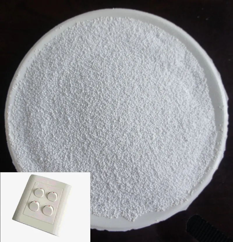 Plástico gránulos crudos tipo resina de formaldehído de urea gránulos para asiento de inodoro