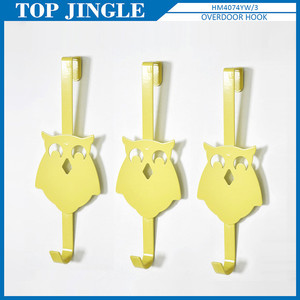 Single yellow 40mm trendy wire hat hanger hook - Product Image 2