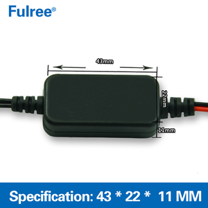 Convertidor Reductor de Voltaje DC-DC de 12V a 5V, Diseño Ultrafino Fulree, Adaptador de Corriente para Vehículos, para Cámaras de Coche, DVR, con Múltiples Salidas - Product Image 3