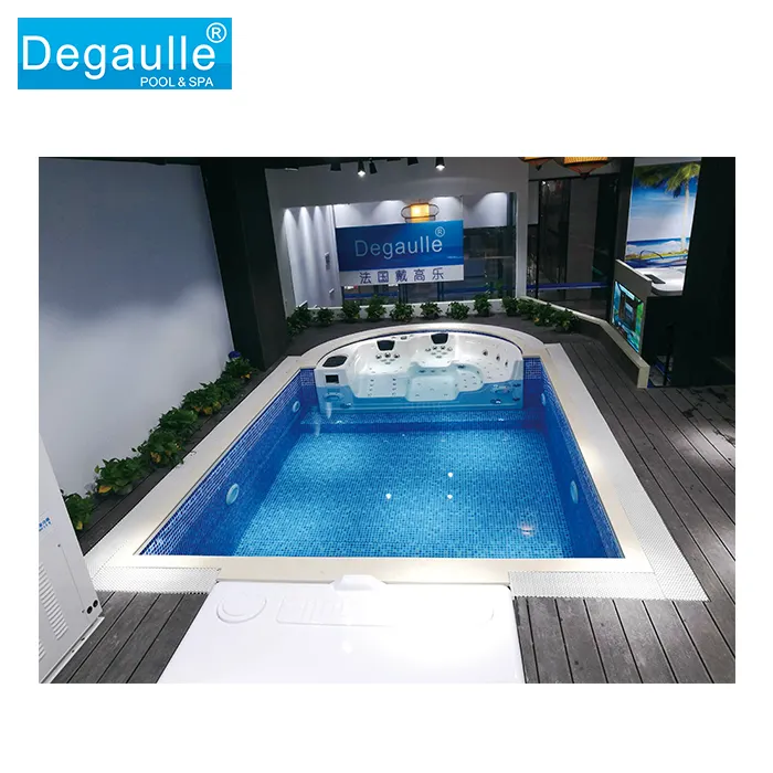 Degaulle चल अनंत स्विमिंग पूल पूल के लिए वर्तमान लहर बनाने की मशीन