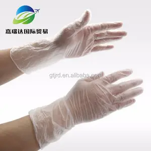 12" Disposable Oil Resistant PVC Vinyl Gloves Eaxmination gloves food-grade gloves