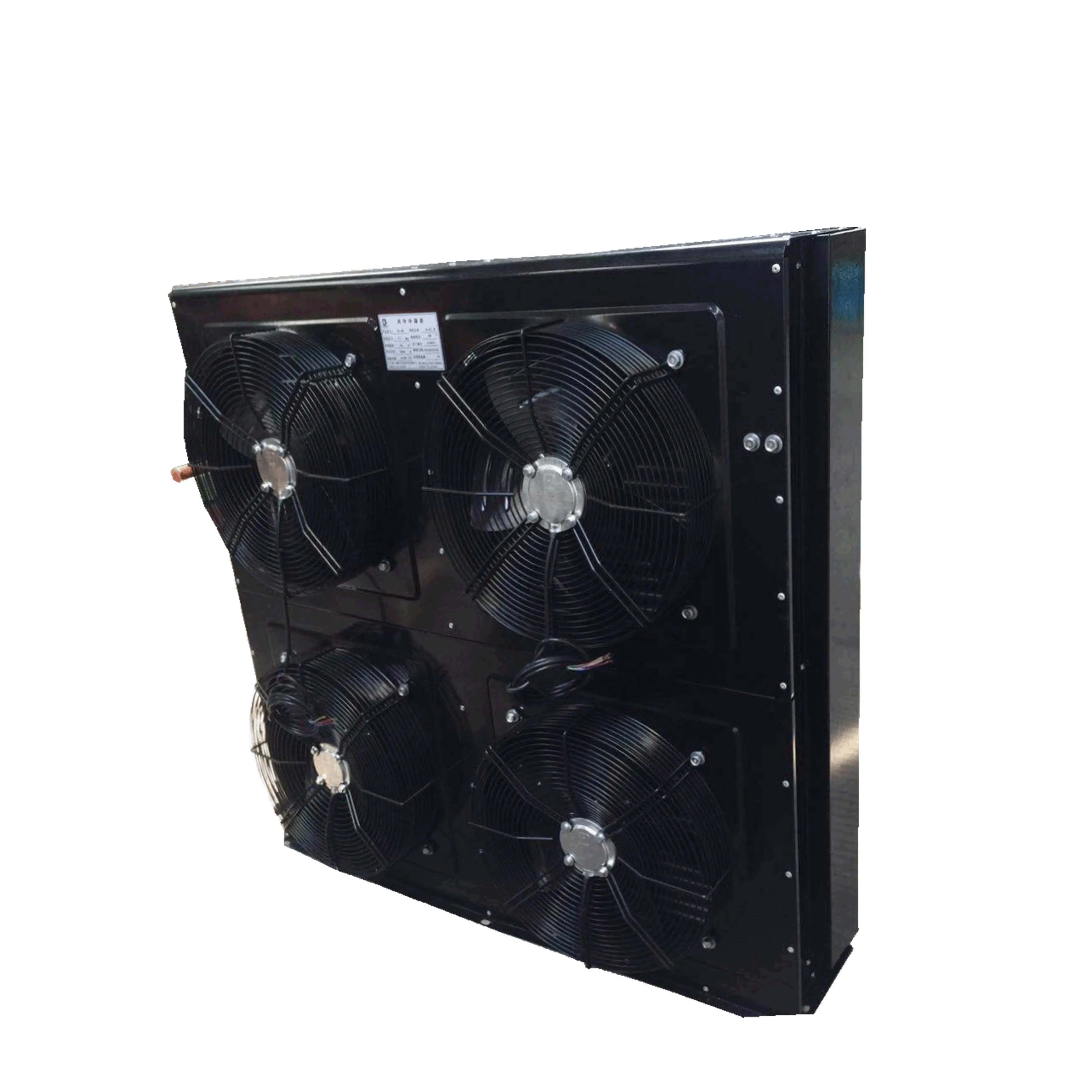 Luchtgekoelde condensor in koeling compressor en condensor verdamper voor industriële koele kamer