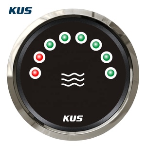 مقياس مستوى المياه KUS SEA-V Series 8 LED بقطر 52 مم للقوارب والكرفانات والمركبات الترفيهية - Product Image 1