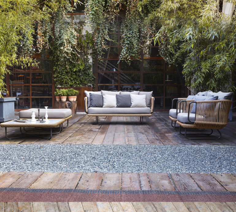 New Arrival Design High End Fancy Accept Customization Leisure Way Hotel Patio Outdoor Garden Rope New Model Sofa Sets