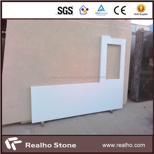 A Forma <span class=keywords><strong>di</strong></span> L Nano Piani <span class=keywords><strong>Cucina</strong></span> In <span class=keywords><strong>Marmo</strong></span> Bianco Faux - Product Image 3