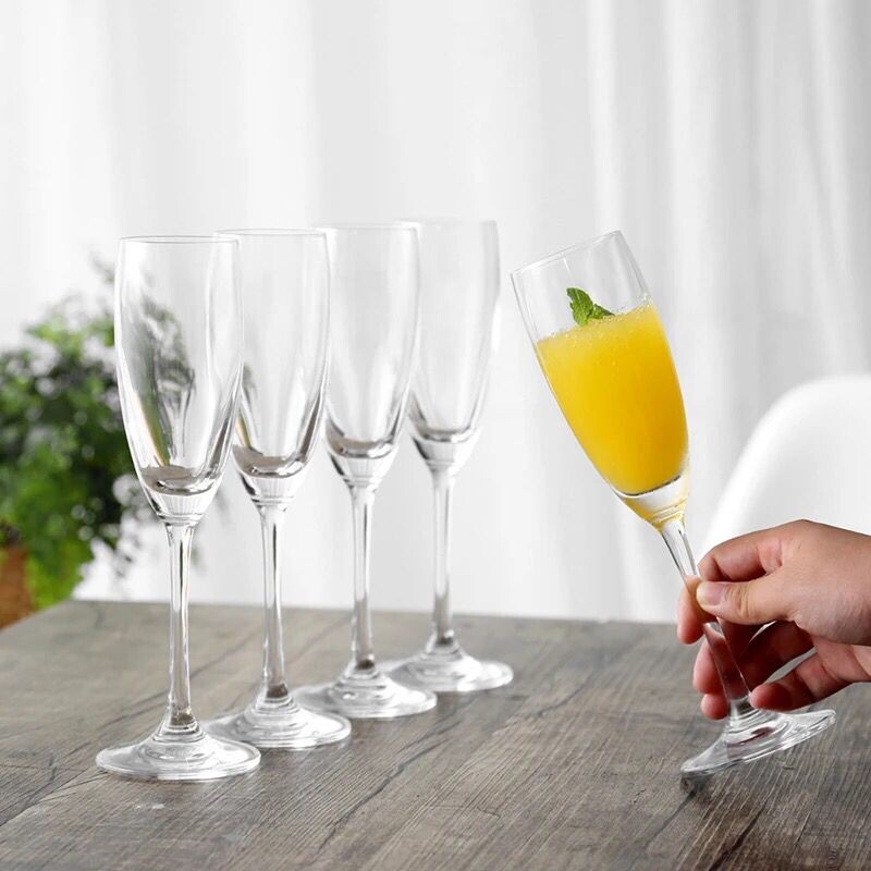 Wholesale Glassware Crystal Champagne Flute Glass for Wedding,clear champagne glass cup