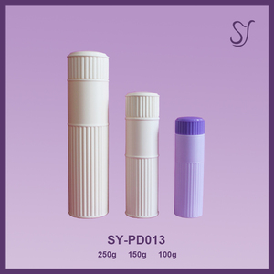 100g 150g 250g en plastique pe de talc poudre bouteille avec bouchon à vis - Product Image 2